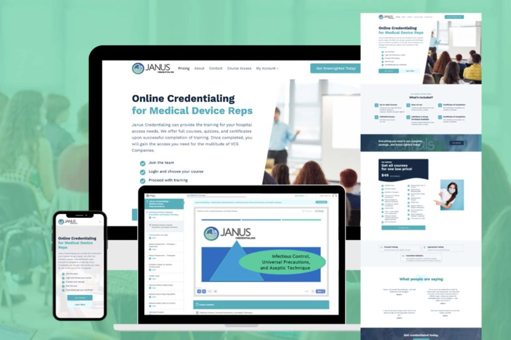 healthcare LMS development