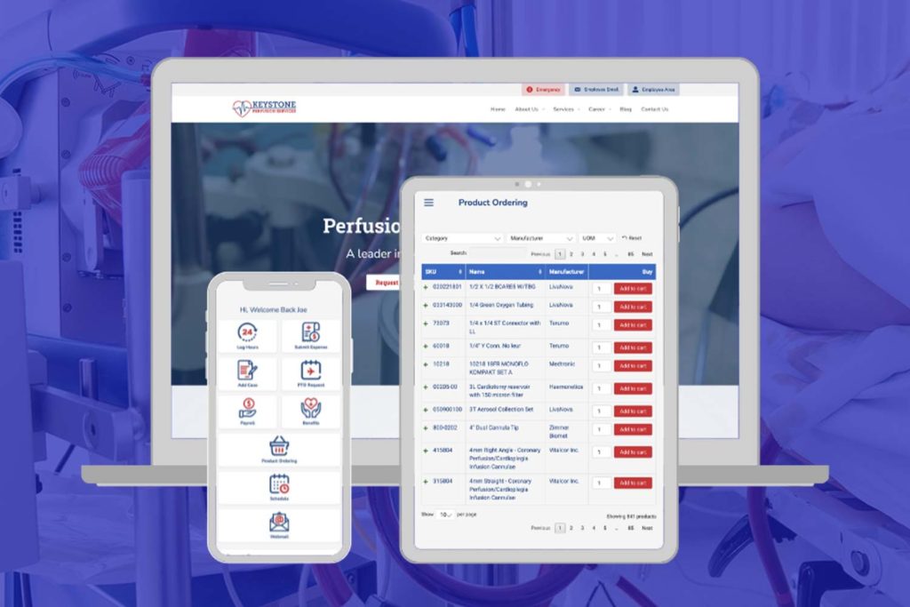Healthcare WooCommerce Website Developed for Keystone Perfusion
