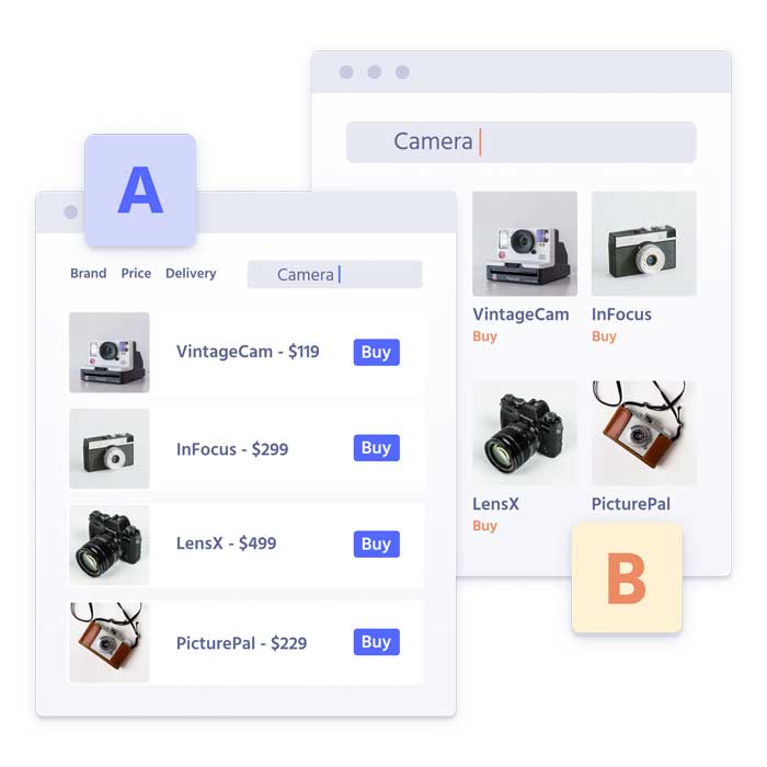 A/B Testing Algolia Search